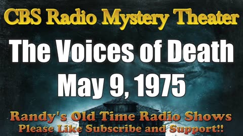 75-05-09 CBS Radio Mystery Theater Voices Of Death