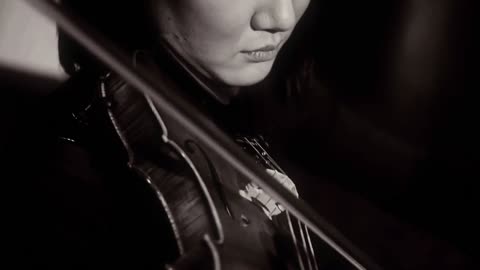Woman violin music