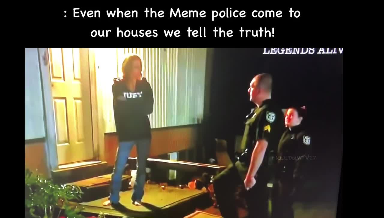 When meme police show up