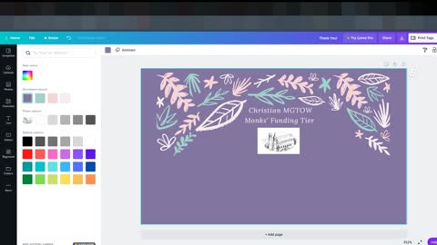 Create Your Own Tier Images for Your Patreon Page Using Canva( Free Simplifed Tutorial)