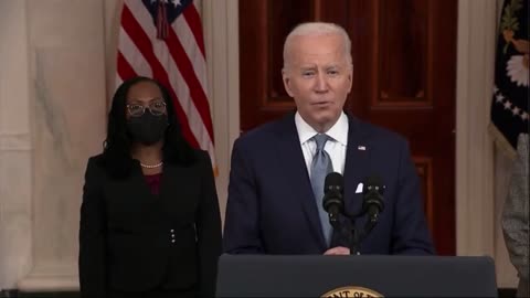 Biden Says He Worked With Justice Breyer "In The Senate"