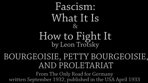 Fascism - What It Is and How To Fight It - Audiobook