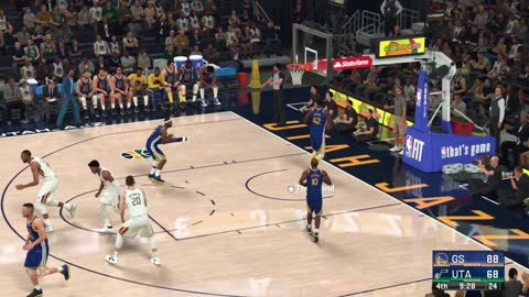 NBA Live (Warriors Vs Jazz)