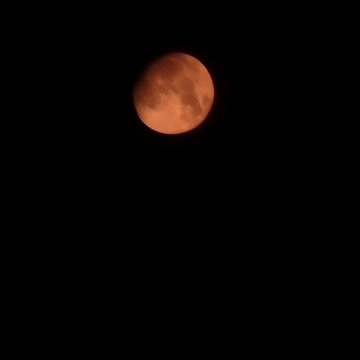 Blood Moon Over California Tonight!