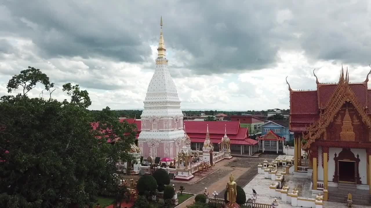 Amazing drone shots of Stupa