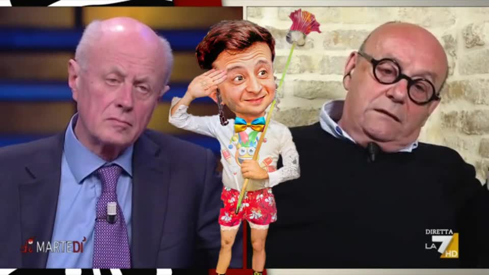 😅Povero Zelensky😅 ‼️A rete4 lo hanno fatto nero‼️