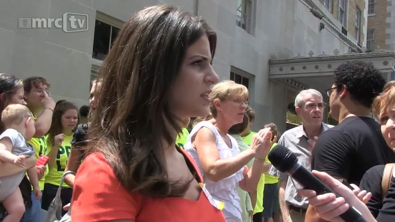 Lila Rose Speaks Out Against ABC at March On Media Rally