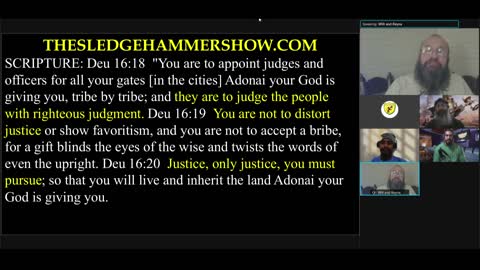 THE SLEDGEHAMMER SHOW - SH313 EVEN THE JUDGES ARE EVIL