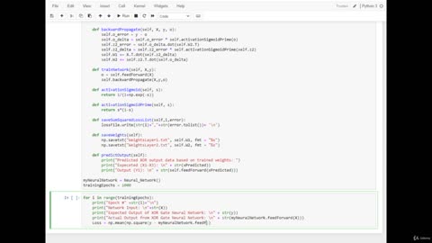 Python Full Course - Chapter 14 - 3. Creating a Simple ANN in Artificial intelligence