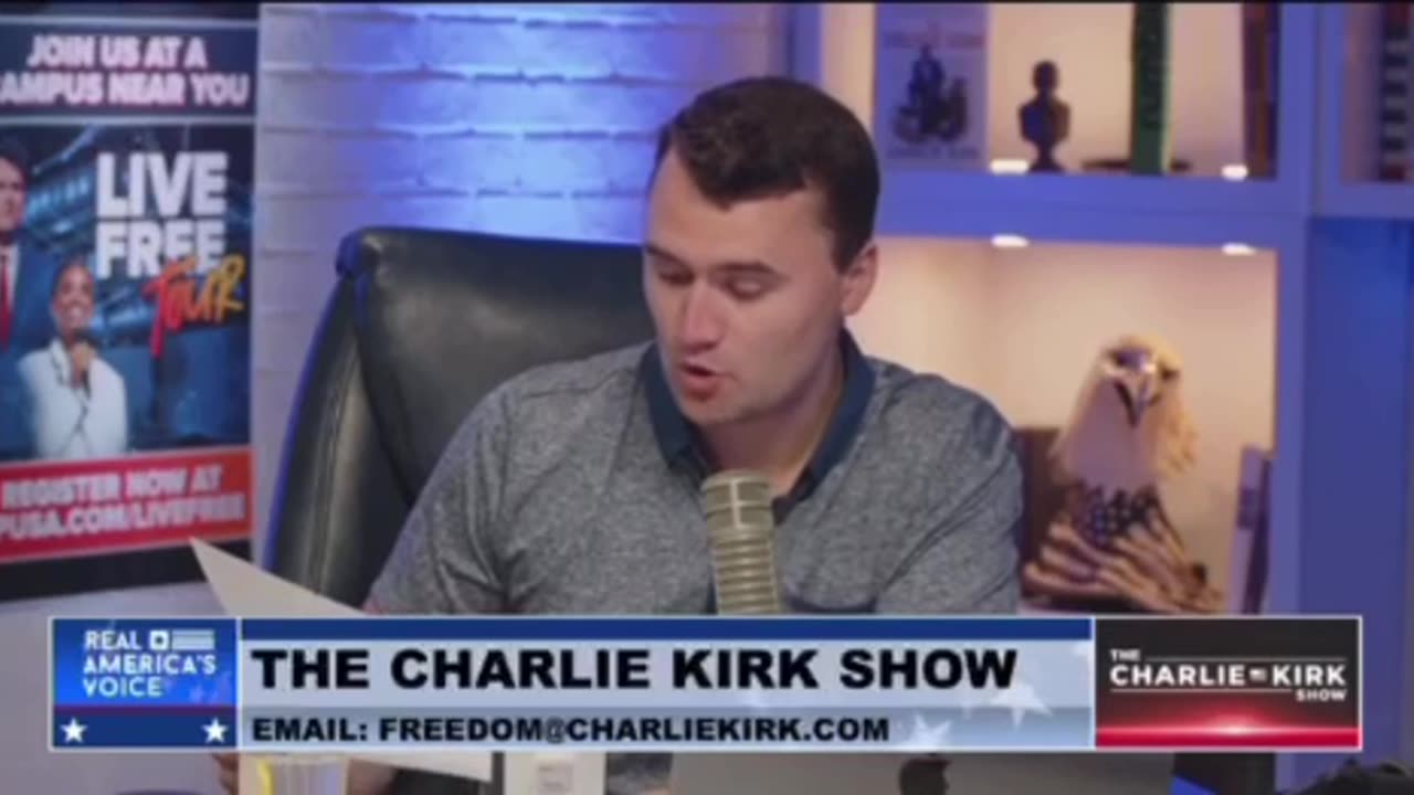 Good rant on the Transgender madness from Charlie Kirk…