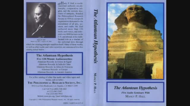 The Atlantean Hypothesis by Many P. Hall