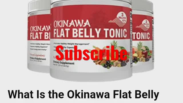 Welcome to the Okinawa Flat Belly Tonic ( Weight loss) 2021