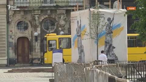 Action-performance entitled "Excursion to Lviv, which will never happen"