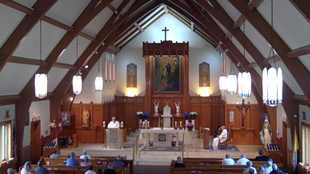 Gospel, Homily Rev. Mr. Ken Meade 060124AD Vigil Mass, Corpus Christi