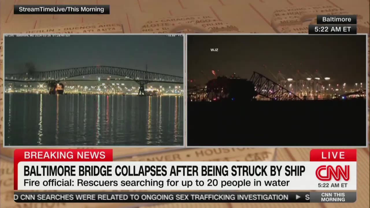 Kasie Hunt CNN: Don't Want 'Irresponsible Speculation' But Did Someone Do Key Bridge 'Deliberately?'