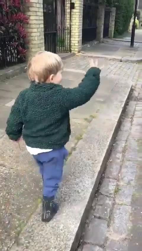 This little boy is guaranteed to brighten up your day!
