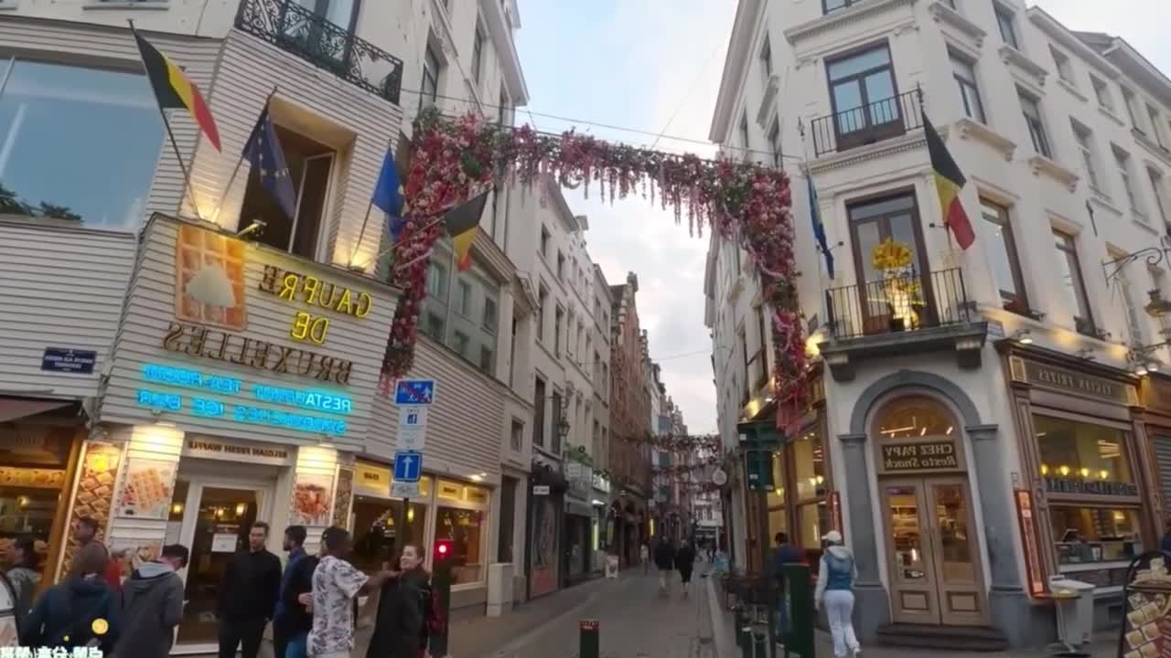 World Heritage Site Grand Place Brussels, Belgium, Europe Tour