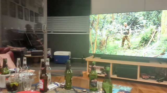 When you screen "Dace Decklan: Private Eye" to your friends for the first time.