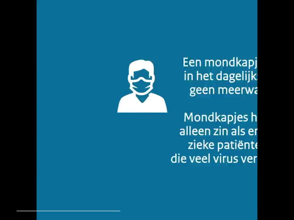 RIVM: Mondkapje heeft in dagelijks leven geen meerwaarde (NL, 2020)