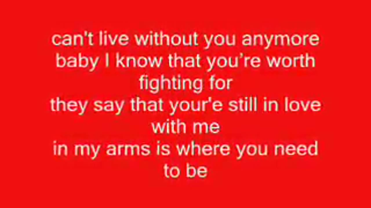 joe - If I was your man