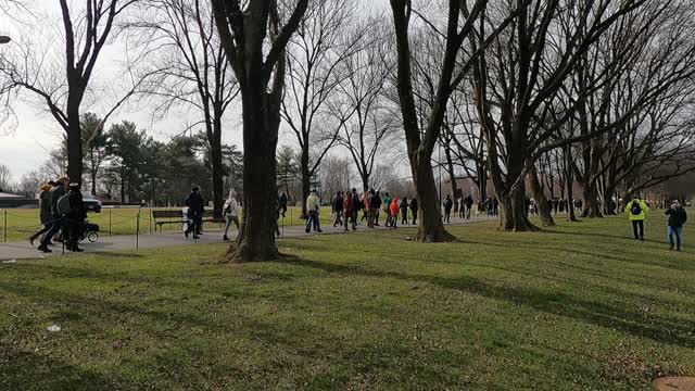 1/23/2022 DC Protest 3 Defeat Mandates and Tyranny march rally