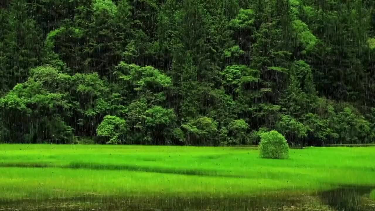 🔴 Soothing Rain Sounds for Sleep, Rain Sounds for Sleeping, Insomnia, Studying Relaxing