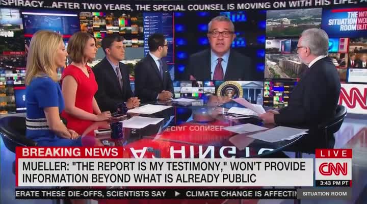 Jeffrey Toobin tells Robert Mueller "too bad"