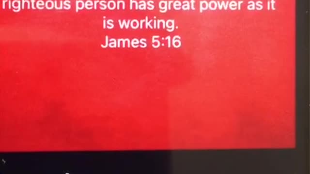 James 5:16 for memorization