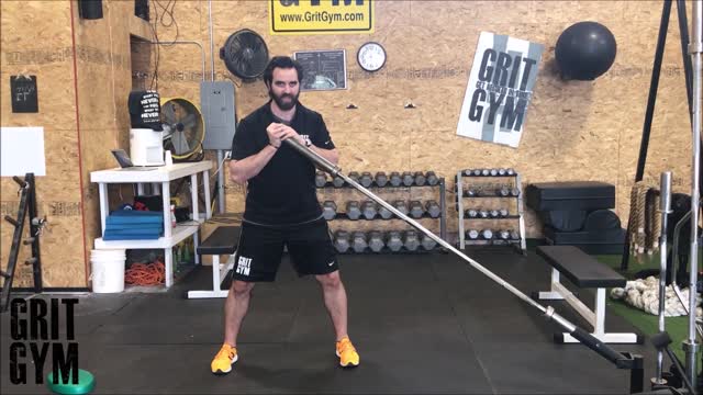 1Arm Landmine Push Press+ Rotation