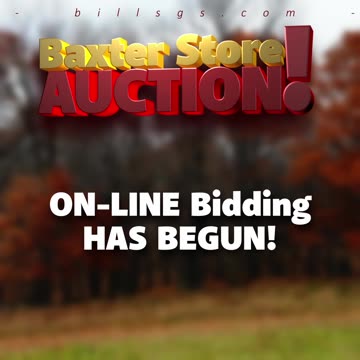 Baxter Location Liquidation AUCTION!