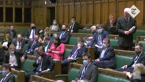 MP Sir Desmond Swayne drops Truth Bombs today in Parliament