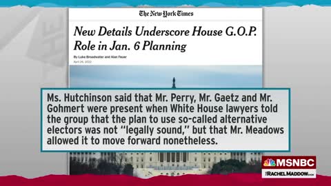 Meadows, Trump Allies Pursued Alternate Elector Scheme Despite Legal Advice Against It