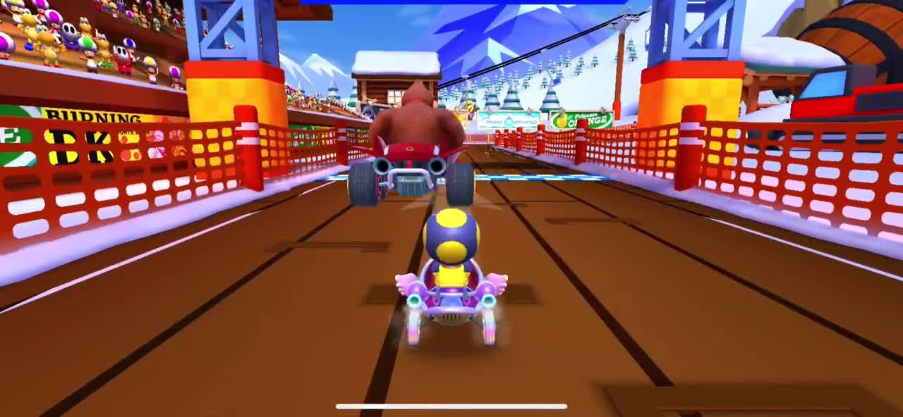 Mario Kart Tour - Ice Mario Cup Challenge: Vs. Mega Donkey Kong