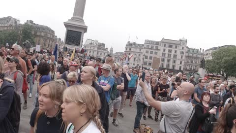 Trafalgar London Protest 24 July 2021 Ep2
