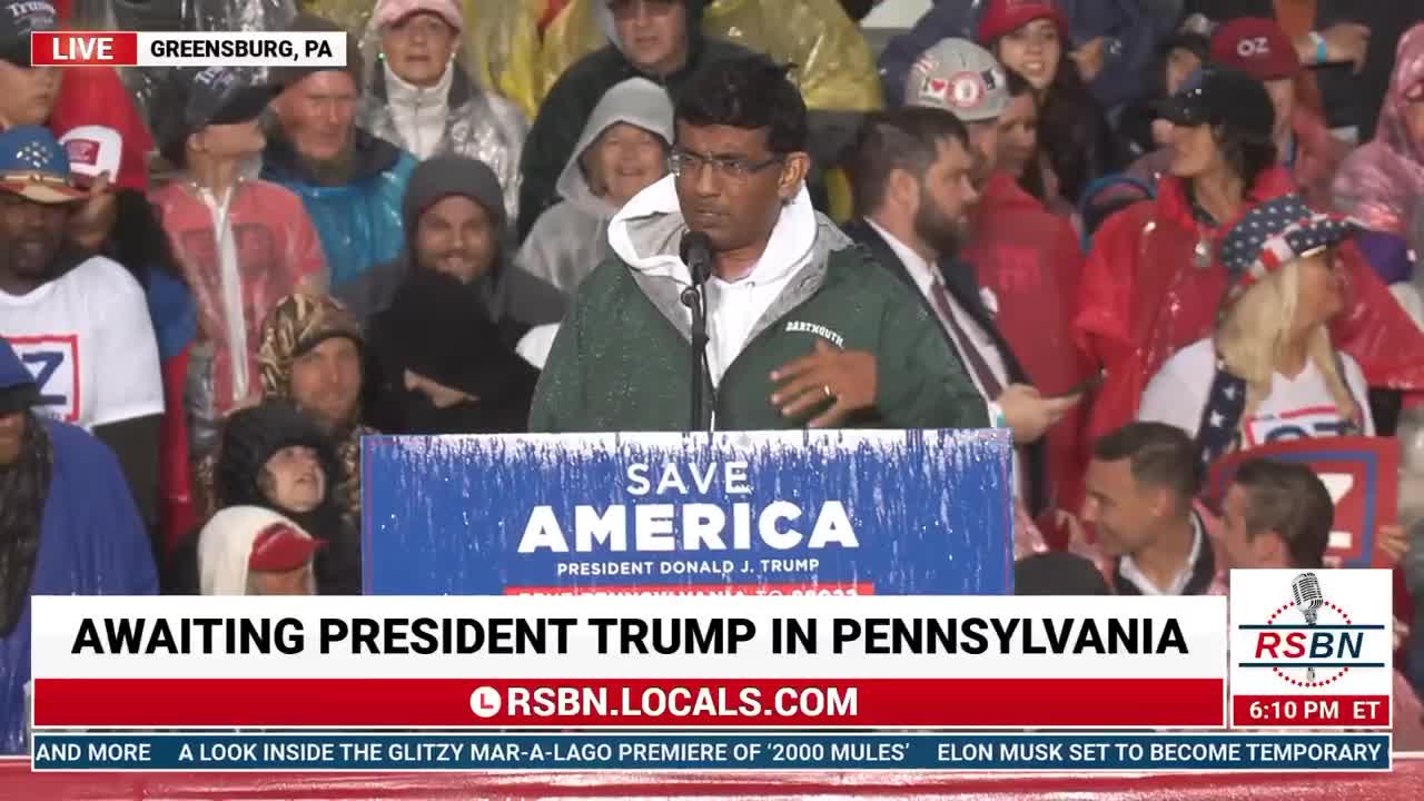 Dinesh on how 2000 Mules shows that Trump easily won the 2020 election: