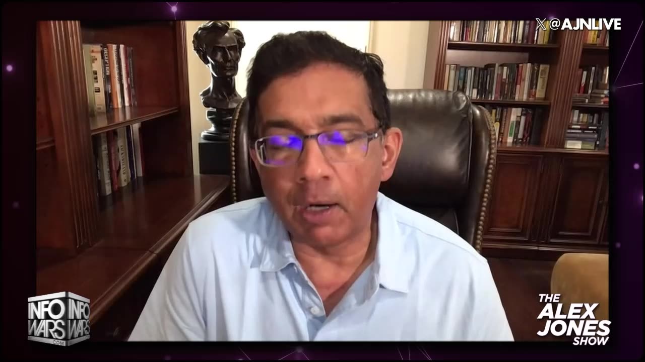 THE TIDE HAS TURNED: This Is A MUST-WATCH Alex Jones-Dinesh D'Souza Election Eve Interview