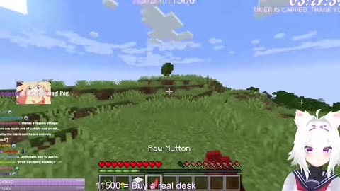 She tried to speedrun Minecraft...
