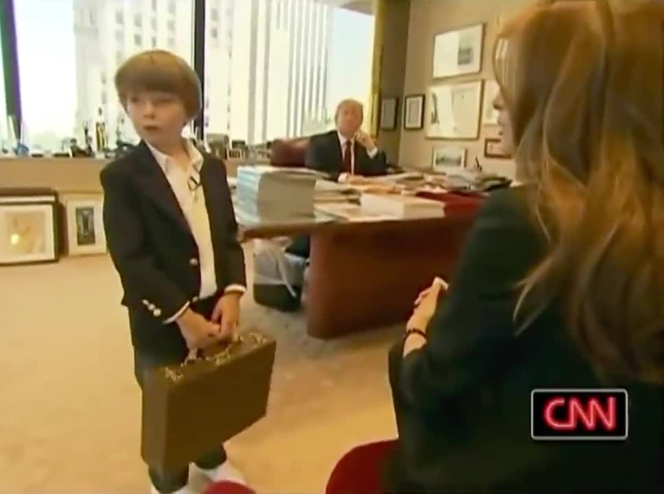 Resurfaced CNN Video Shows Trump Giving Barron SOLID Advice (VIDEO)