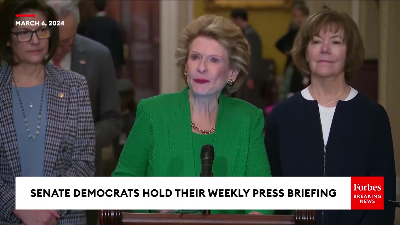 'This President Inherited A Mess'- Debbie Stabenow Praises Biden Before State Of The Union