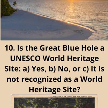 📜 🌟 🚀 Why Is the Great Blue Hole So Mysterious? 📜 🌟 🚀