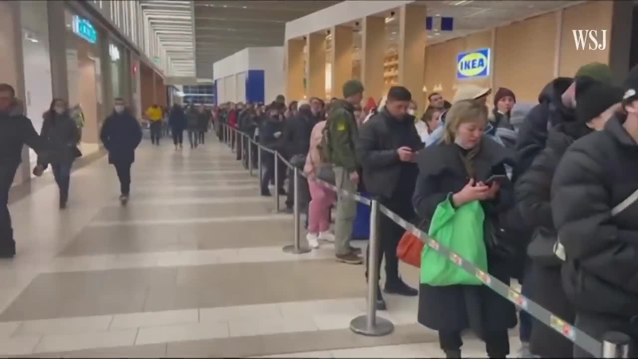 More Than 600 Brands Have Withdrawn From Russia. How Are Russians Coping _ WSJ _BREAKING NEWS