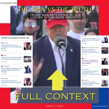 MSM out here spewing propaganda as always