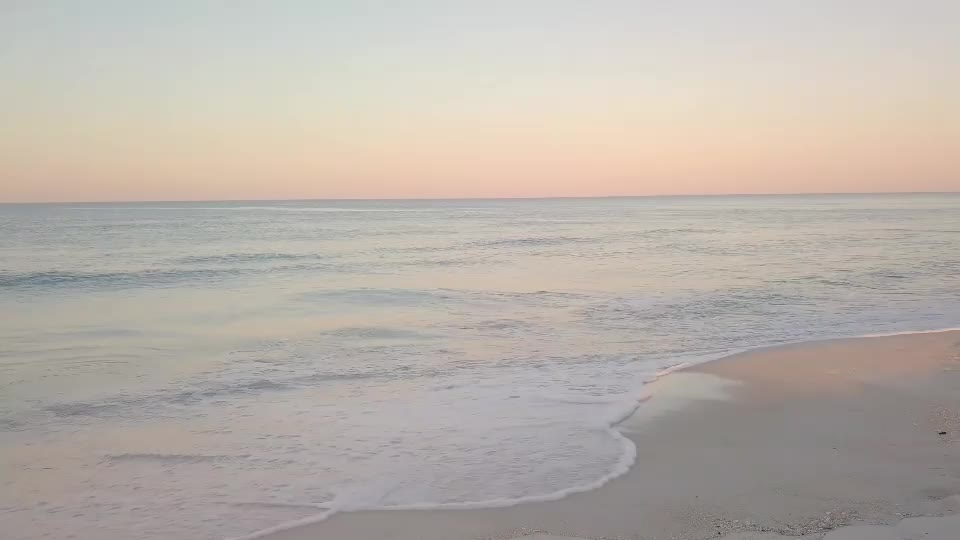The beauty of the sea and the magic of the sunset