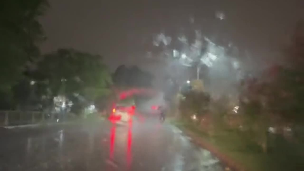 Rainy Night Driving