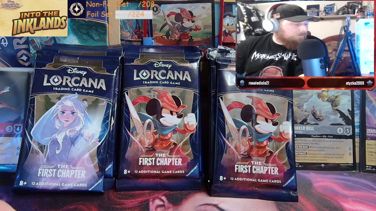 Aqua Finally Opening Some Lorcana Into The Inklands! | Aqua Opens Some Lorcana Packs!