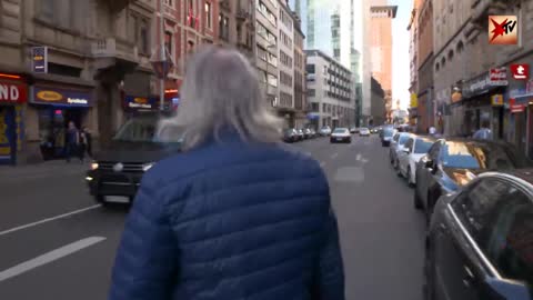 Druggies and homeless row in Frankfurt—the West's social degeneracy everywhere in the open