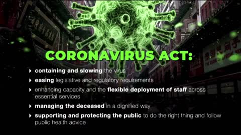 Coronavirus Act (DEMOCRACY IS DEAD IN THE UK)