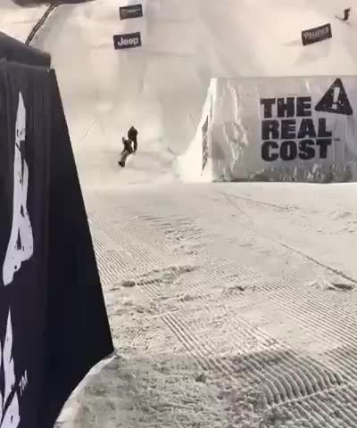 Snowboard trick