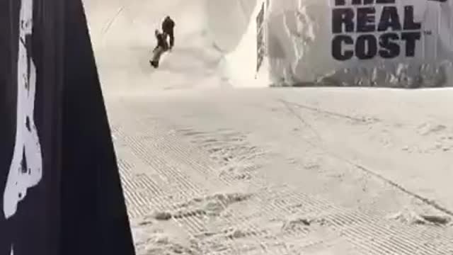 Snowboard trick