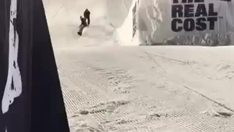 Snowboard trick